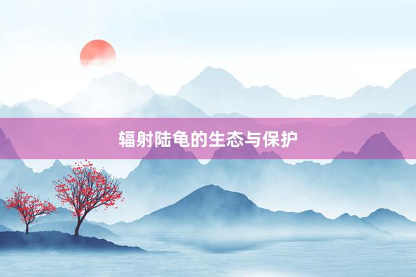 辐射陆龟的生态与保护